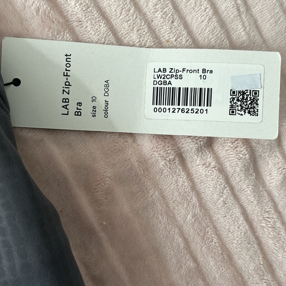 Lululemon Lab Zip Front Bra - Size 10 - Picture 3 of 6